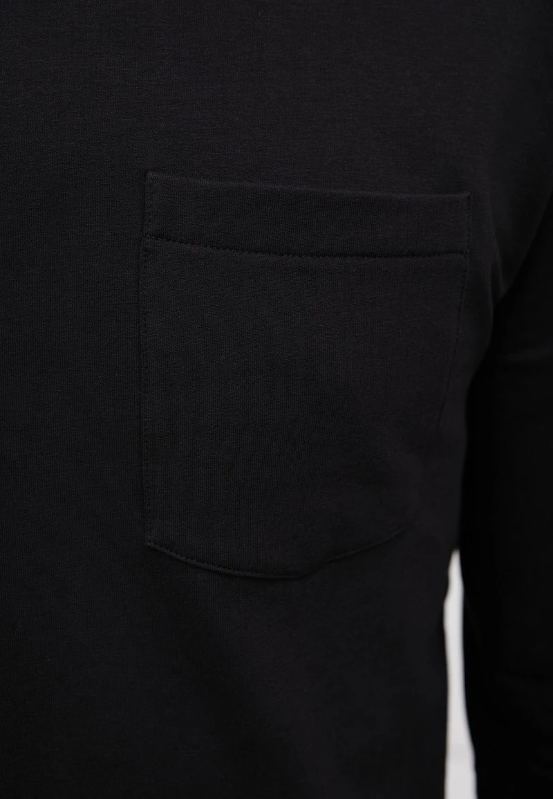 Finn Flare Herren Langarmshirt - Black 7 Finn Flare Herren Langarmshirt - Black – Bild 5