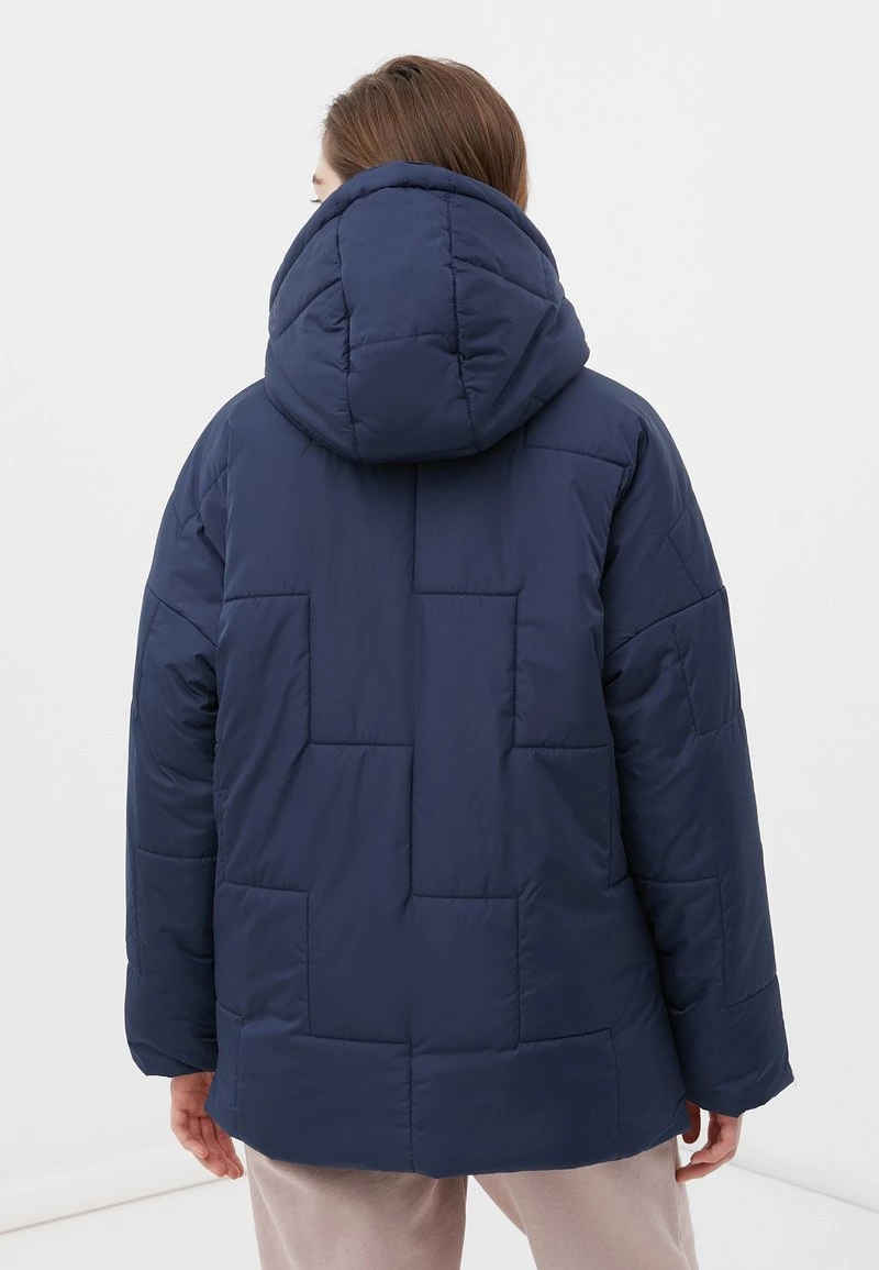 Finn Flare Damen Winterjacke - Dark Blue 5 Finn Flare Damen Winterjacke - Dark Blue – Bild 3