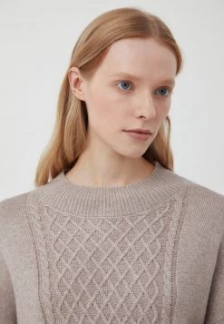 Finn Flare Damen Strickkleid - Beige -Finn Flare Verkaufsladen 59e6ee2f12844f558f58d3154eeaceef