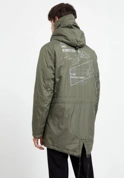 Finn Flare Herren Wintermantel - Khaki 12 Finn Flare Herren Wintermantel - Khaki -Finn Flare Verkaufsladen 5a152b79cbb447a0a532b16dabb7c862