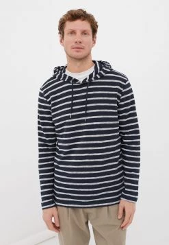 Finn Flare Herren Kapuzenpullover - Dark Blue