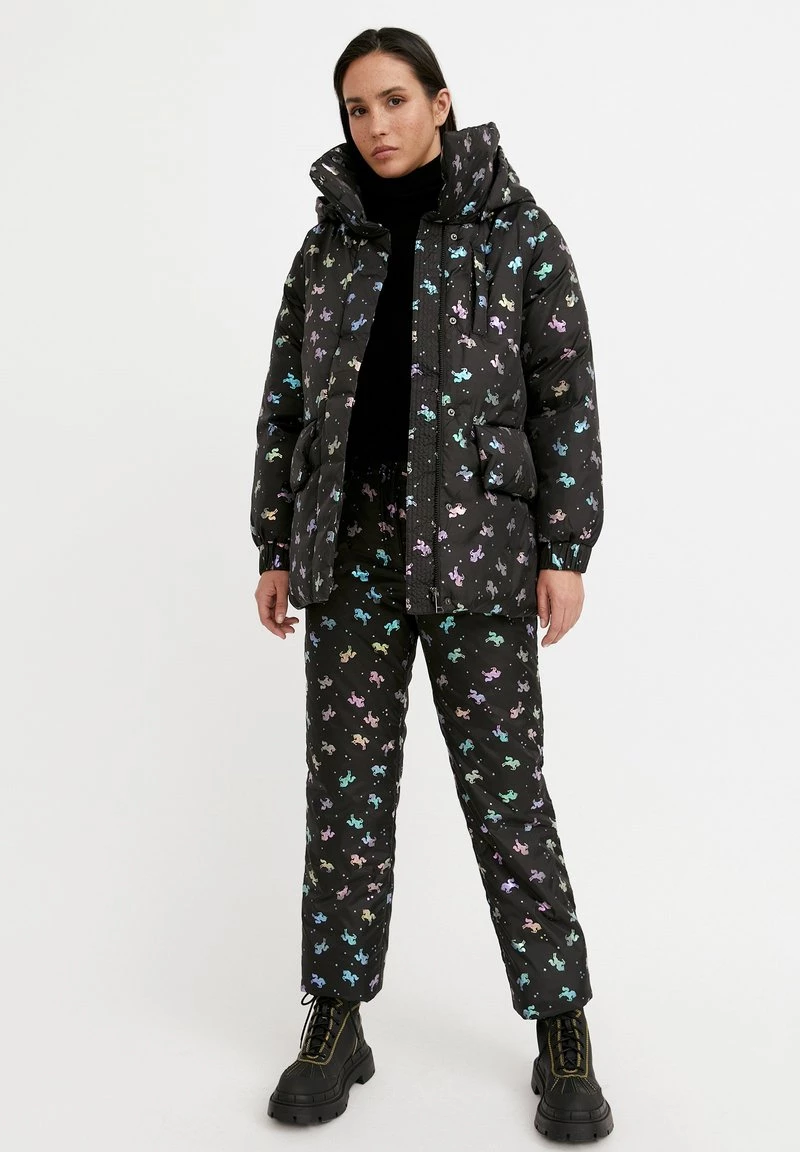 Finn Flare Damen Winterjacke - Black 4 Finn Flare Damen Winterjacke - Black – Bild 2