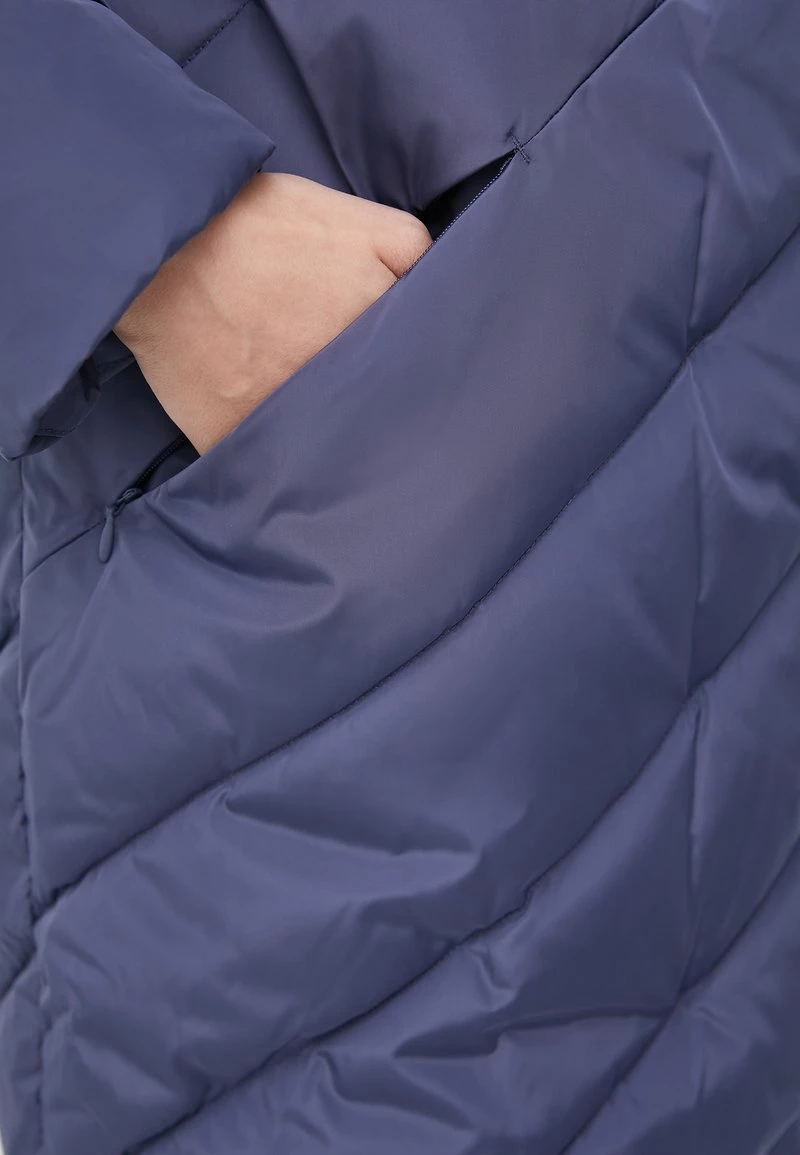 Finn Flare Damen Wintermantel - Dark Blue 9 Finn Flare Damen Wintermantel - Dark Blue – Bild 7