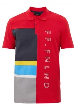 Finn Flare Herren Poloshirt - Red 12 Finn Flare Herren Poloshirt - Red -Finn Flare Verkaufsladen 5ae2752409be4070907471aec18f0403