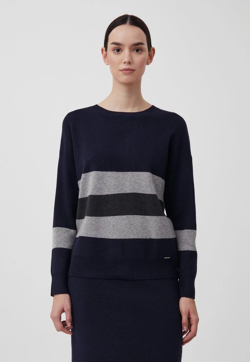 Finn Flare Damen Strickpullover - Dark Blue 3 Finn Flare Damen Strickpullover - Dark Blue