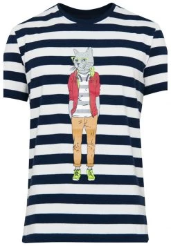 Finn Flare Herren MIT FRONT - T-Shirt Print - Cosmic Blue 10 Finn Flare Herren MIT FRONT - T-Shirt Print - Cosmic Blue -Finn Flare Verkaufsladen 5b20678149ad46a18455b18cf1ab22f3