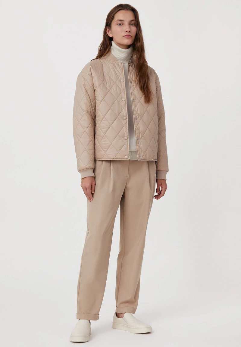 Finn Flare Damen Bomberjacke - Beige 4 Finn Flare Damen Bomberjacke - Beige – Bild 2