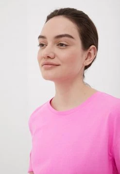 Finn Flare T-Shirt Basic - Neon Pink | Damen -Finn Flare Verkaufsladen 5b88cb857f2c4e8ebd4596dcc59c3ef3