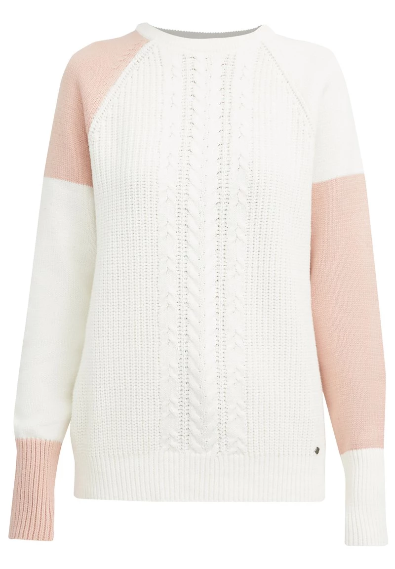 Finn Flare Damen Strickpullover - White 8 Finn Flare Damen Strickpullover - White – Bild 6