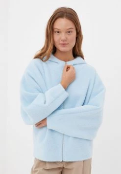 Finn Flare Damen Fleecejacke - Light Blue