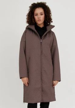 Finn Flare Damen Wintermantel - Brown