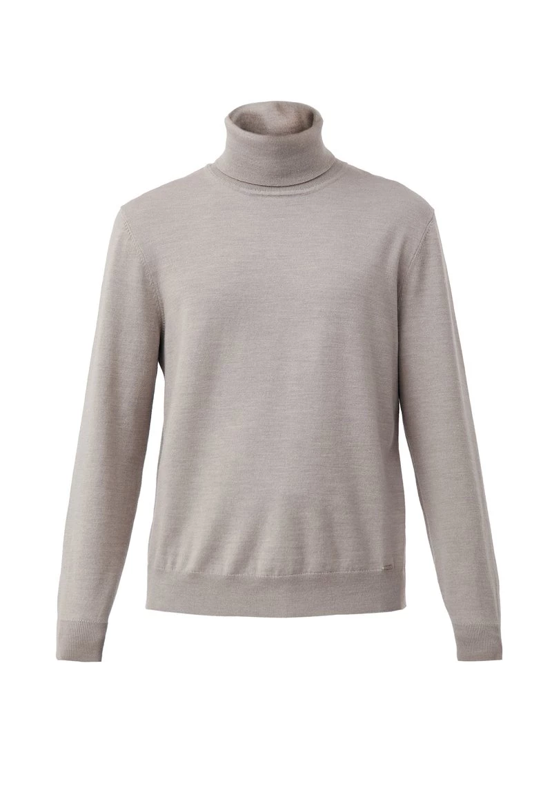 Finn Flare Strickpullover - Light Brown | Herren 9 Finn Flare Strickpullover - Light Brown | Herren – Bild 7