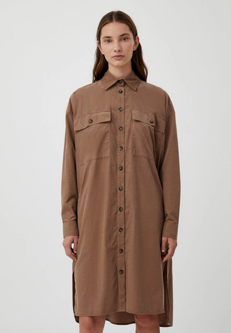 Finn Flare Blusenkleid - Dark Beige | Damen 3 Finn Flare Blusenkleid - Dark Beige | Damen