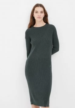 Finn Flare Damen Etuikleid - Dark Green