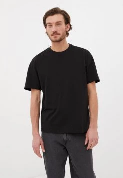 Finn Flare Herren T-Shirt Basic - Black