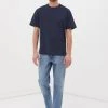 Finn Flare Herren T-Shirt Basic - Dark Blue 1 Finn Flare Herren T-Shirt Basic - Dark Blue -Finn Flare Verkaufsladen 5ec0b598fdf348fc90e6aacd37cb8186
