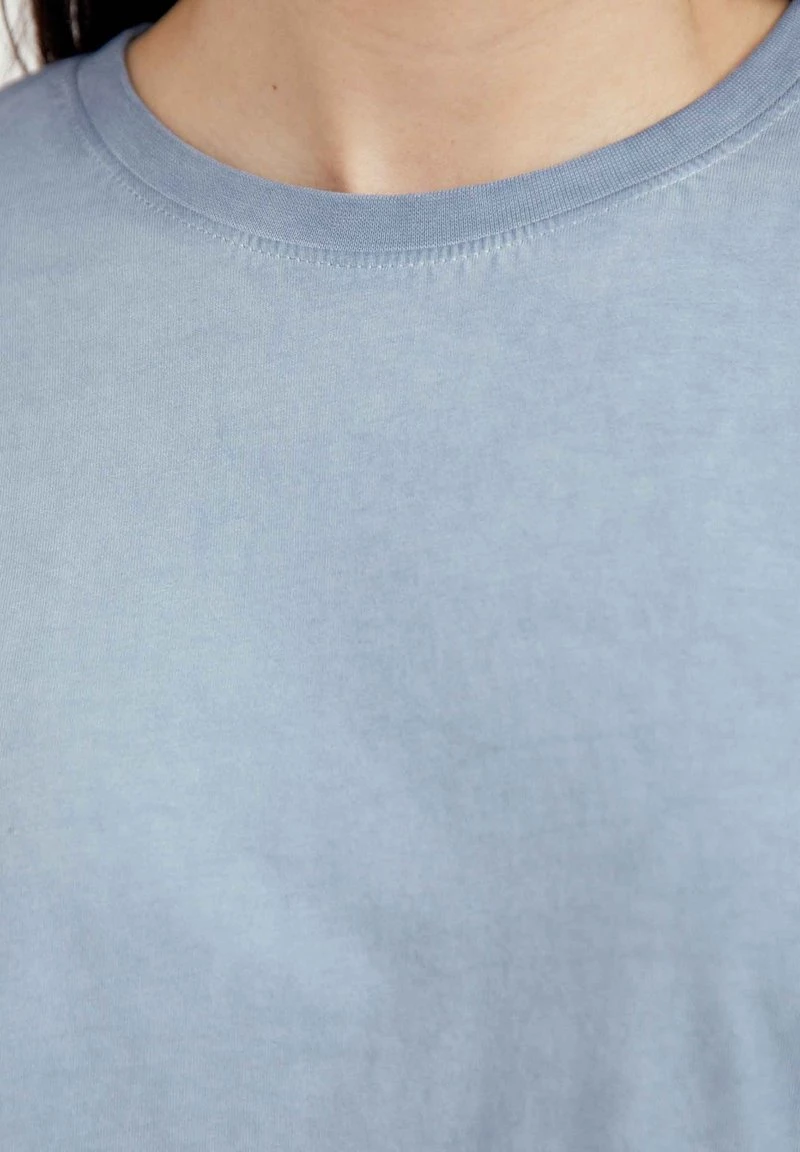 Finn Flare Damen T-Shirt Basic - Grey-blue 3 Finn Flare Damen T-Shirt Basic - Grey-blue