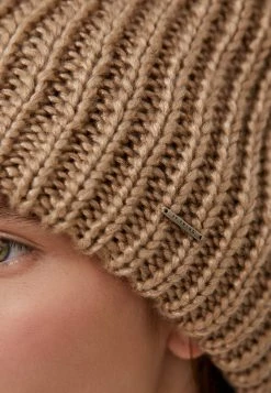 Finn Flare Damen Mütze - Beige -Finn Flare Verkaufsladen 5f3fc1a6d61a46cf9fce590cb48576c3