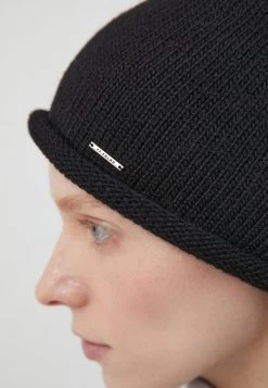 Finn Flare Damen Mütze - Black -Finn Flare Verkaufsladen 5f94aa277e9646feac6731273e3699d4