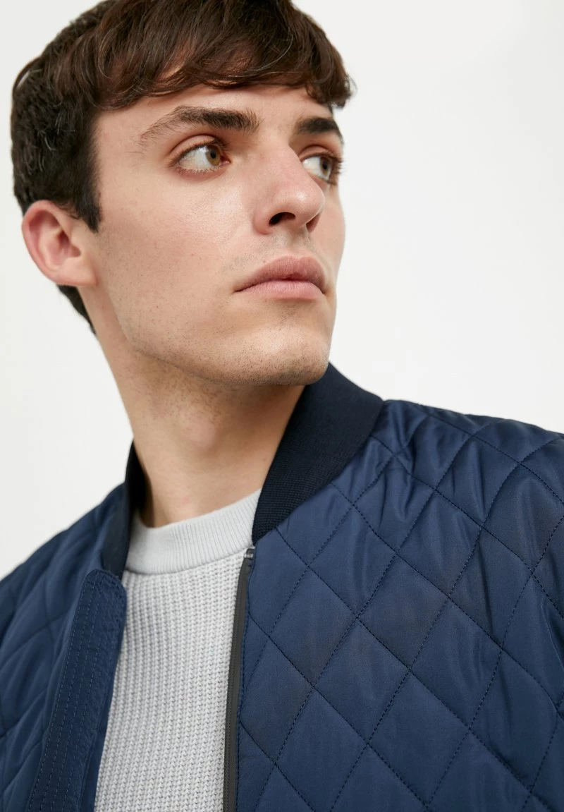 Finn Flare Herren Bomberjacke - Dark Blue 7 Finn Flare Herren Bomberjacke - Dark Blue – Bild 5