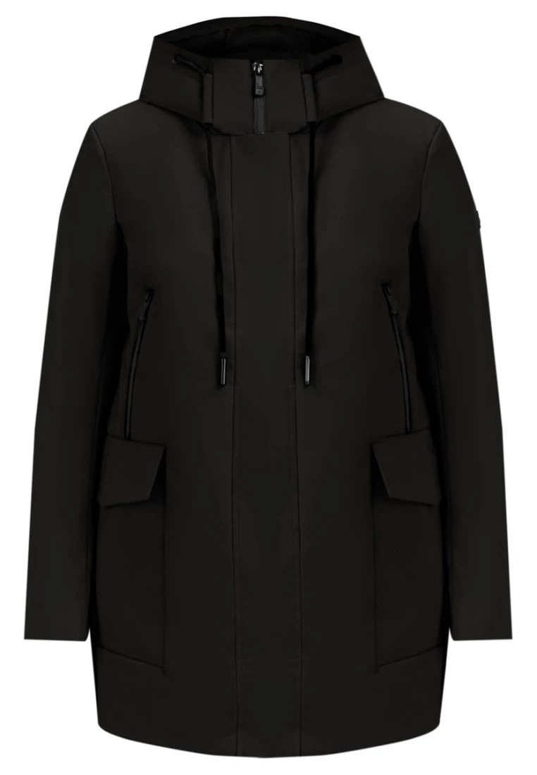 Finn Flare MIT AUFGESETZTEN TASCHEN - Wintermantel - Black | Damen 8 Finn Flare MIT AUFGESETZTEN TASCHEN - Wintermantel - Black | Damen – Bild 6