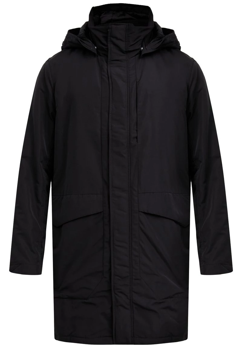 Finn Flare Herren Wintermantel - Black 9 Finn Flare Herren Wintermantel - Black – Bild 7