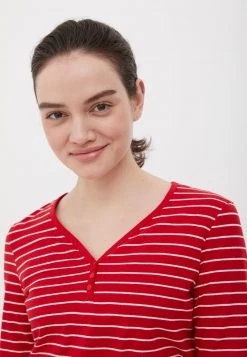 Finn Flare Damen Langarmshirt - Red