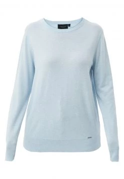 Finn Flare Damen Strickpullover - Light Blue 15 Finn Flare Damen Strickpullover - Light Blue -Finn Flare Verkaufsladen 60959874071f4e9b8fe4d95e1e47a0a5