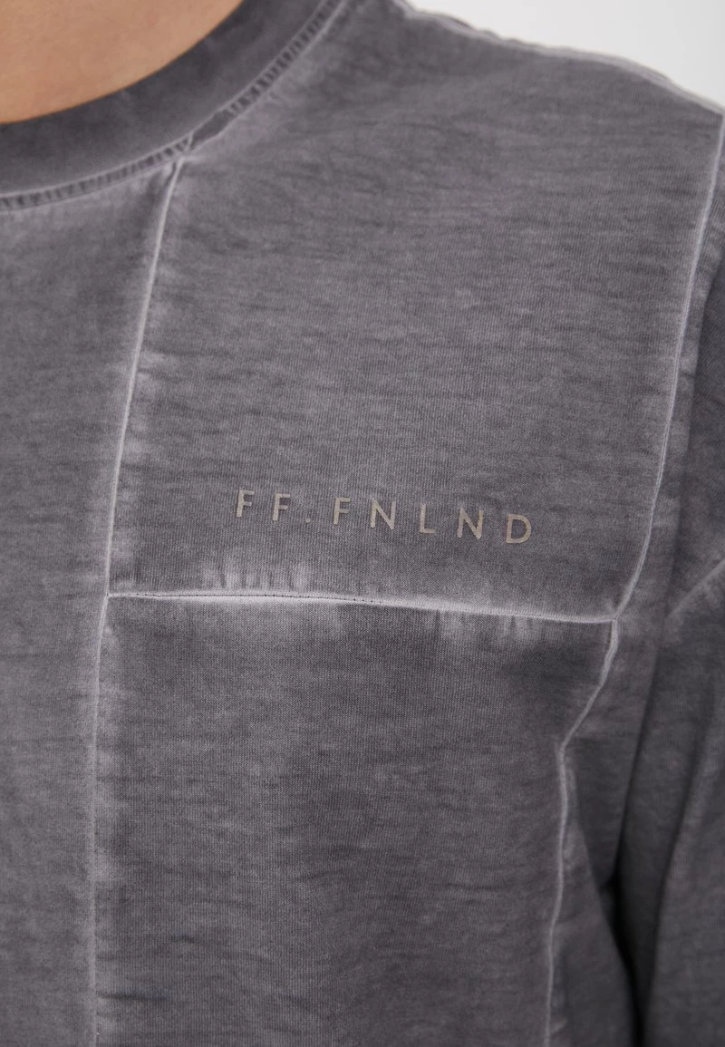 Finn Flare Herren T-Shirt Print - Dark Grey 7 Finn Flare Herren T-Shirt Print - Dark Grey – Bild 5