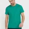 Finn Flare Herren T-Shirt Basic - Green -Finn Flare Verkaufsladen 61580eed2ae84d3fa14e066eaa415030