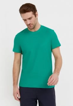 Finn Flare Herren T-Shirt Basic - Green