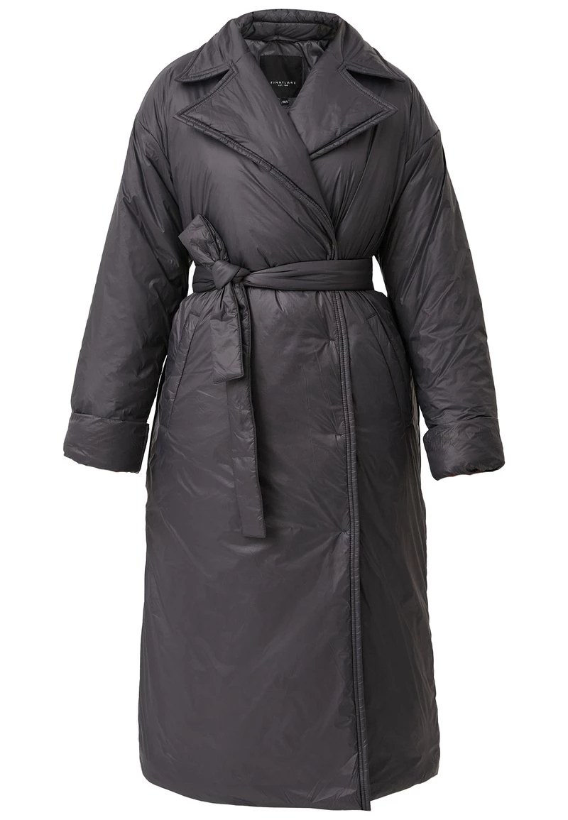 Finn Flare Damen Wintermantel - Dark Grey 9 Finn Flare Damen Wintermantel - Dark Grey – Bild 7