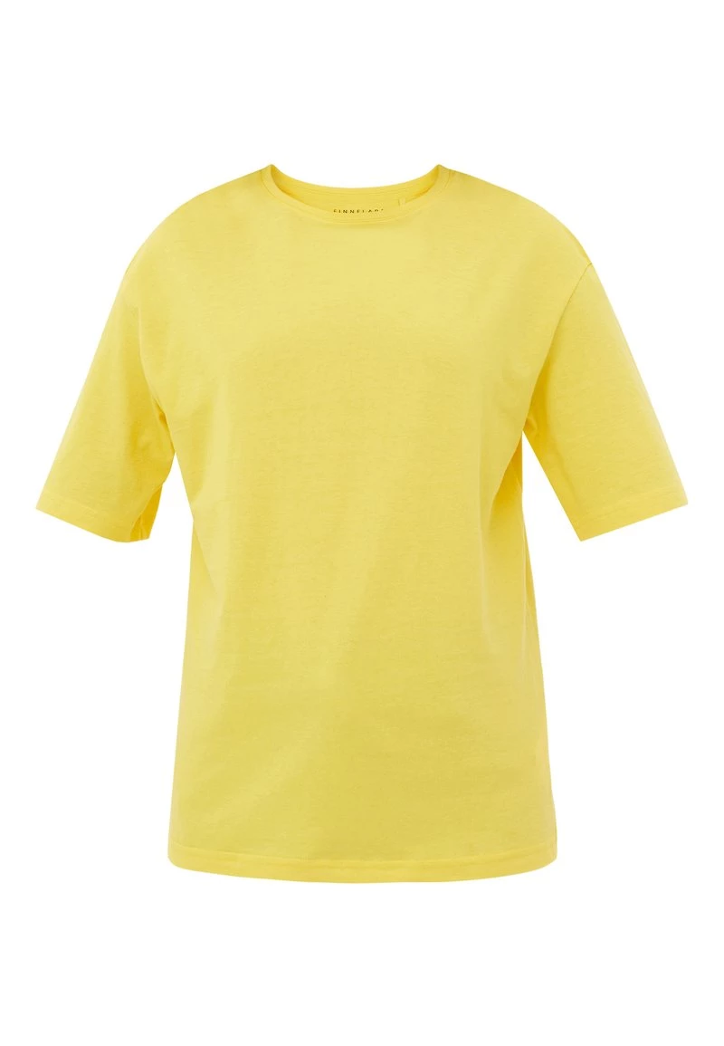 Finn Flare Damen T-Shirt Basic - Yellow 9 Finn Flare Damen T-Shirt Basic - Yellow – Bild 7