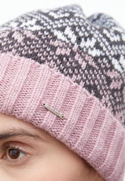 Finn Flare Damen Mütze - Grey Pink -Finn Flare Verkaufsladen 62e79101d93d4c8582ec7c0271f14f9f
