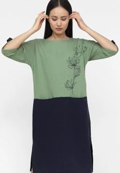 Finn Flare Damen ZWEIFARBIGEM DESIGN - Freizeitkleid - Cosmic Blue