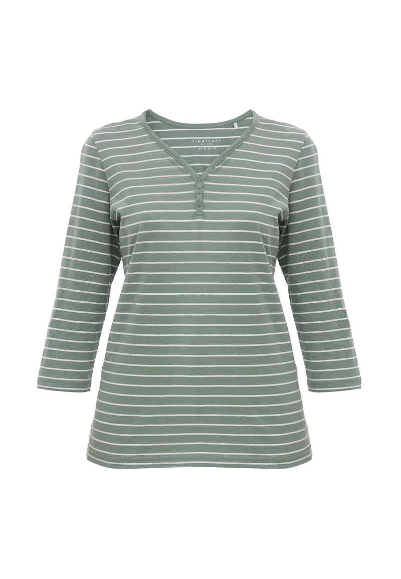 Finn Flare Damen Langarmshirt - Green 4 Finn Flare Damen Langarmshirt - Green – Bild 2