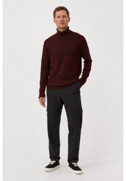 Finn Flare Herren Strickpullover - Dark Red 10 Finn Flare Herren Strickpullover - Dark Red -Finn Flare Verkaufsladen 633c741afbc34e49b7001b17be7c4066