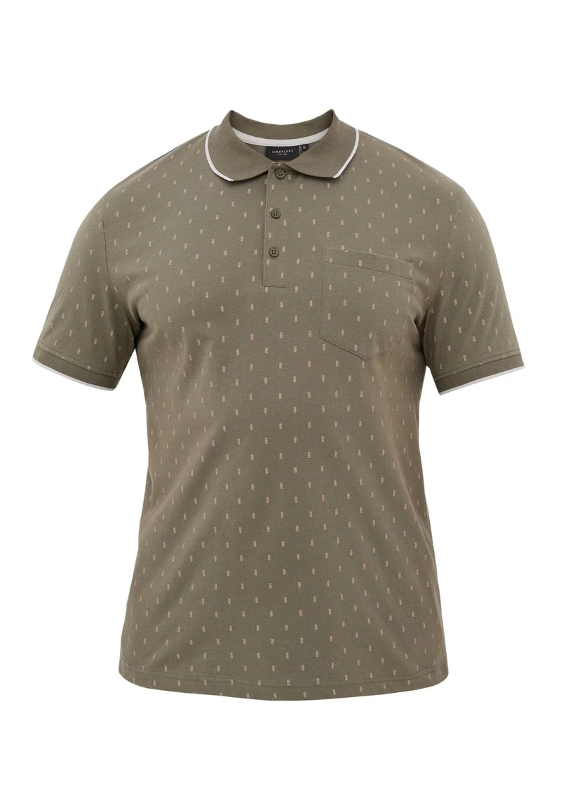 Finn Flare Herren Poloshirt - Dark Green 7 Finn Flare Herren Poloshirt - Dark Green – Bild 5