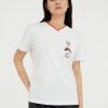 Finn Flare Damen T-Shirt Print - White 1 Finn Flare Damen T-Shirt Print - White -Finn Flare Verkaufsladen 6366cc2dc0964e92a001d8fab91e3479