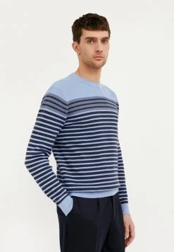 Finn Flare Herren Strickpullover - Light Blue 11 Finn Flare Herren Strickpullover - Light Blue -Finn Flare Verkaufsladen 63d0581045be4a3b800a717a7279c04b