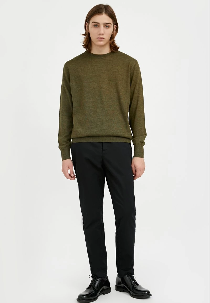 Finn Flare Herren Sweatshirt - Khaki 4 Finn Flare Herren Sweatshirt - Khaki – Bild 2