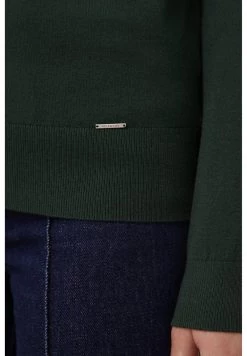 Finn Flare Damen Strickpullover - Dark Green -Finn Flare Verkaufsladen 6526c7d9a37d44df86df90b55e36811e
