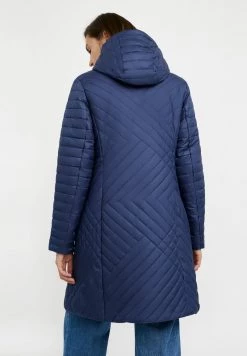 Finn Flare Damen Wintermantel - Dark Blue -Finn Flare Verkaufsladen 65c135eefd5c4256bea9af6ed629e7fc
