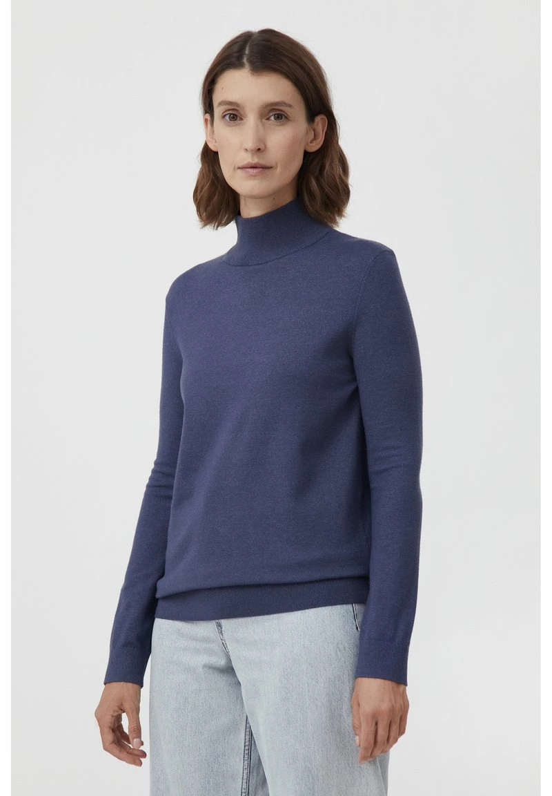 Finn Flare Damen Strickpullover - Dark Blue 7 Finn Flare Damen Strickpullover - Dark Blue – Bild 5