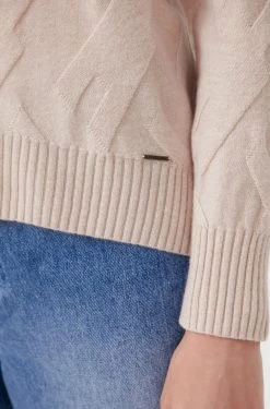 Finn Flare Damen Strickpullover - Beige 12 Finn Flare Damen Strickpullover - Beige -Finn Flare Verkaufsladen 66abc02709cb45e095b3ce9c8ab1c3ae