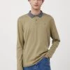 Finn Flare Herren Poloshirt - Olive-green -Finn Flare Verkaufsladen 66ac3241f9f84326adc080186fe423b7
