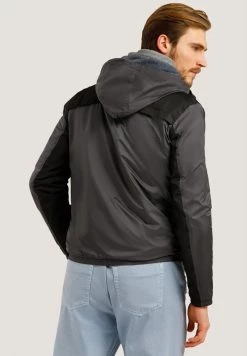 Finn Flare Herren Übergangsjacke - Graphite -Finn Flare Verkaufsladen 66af6b4ff58c47e48f36545d30254198