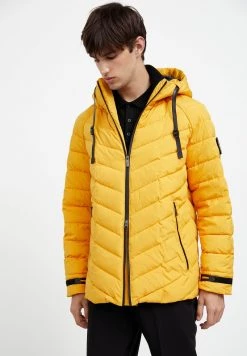 Finn Flare Herren Daunenjacke - Yellow