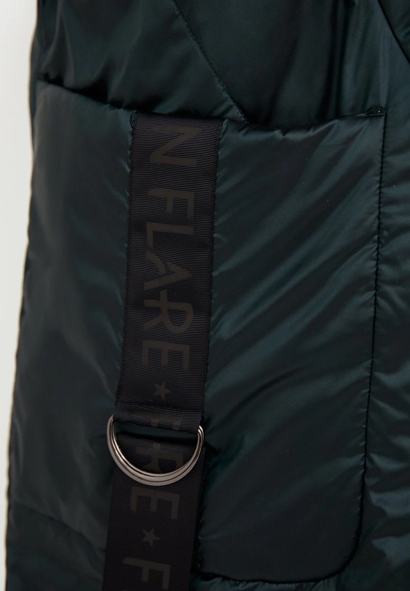 Finn Flare Damen Wintermantel - Dark Green 9 Finn Flare Damen Wintermantel - Dark Green – Bild 7