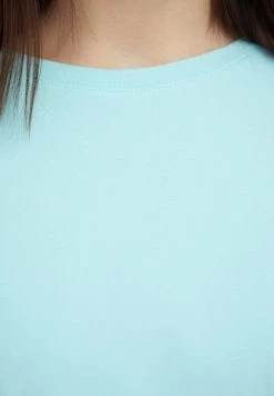 Finn Flare Damen T-Shirt Basic - Turquois 12 Finn Flare Damen T-Shirt Basic - Turquois -Finn Flare Verkaufsladen 671027eef9214f90902df5cdf087d6e4